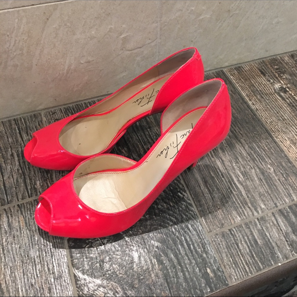 Marc Fisher peep toes high heels
